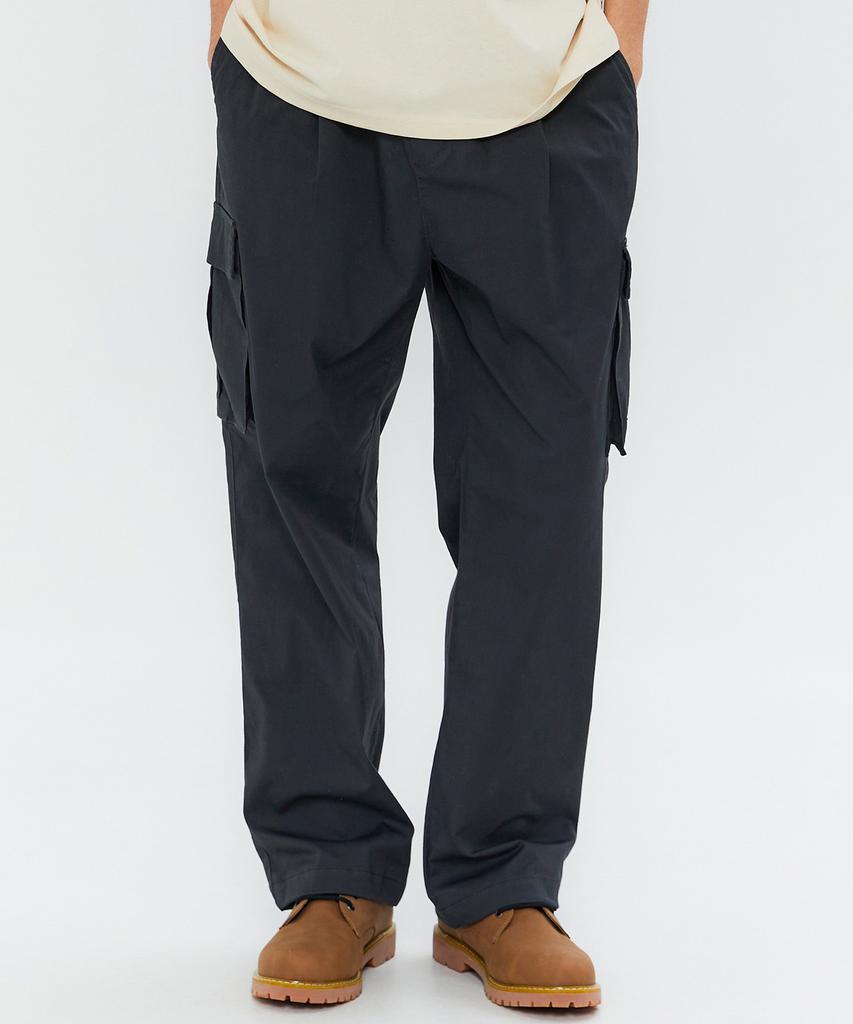 KULTE Wide Cargo Pants Grey