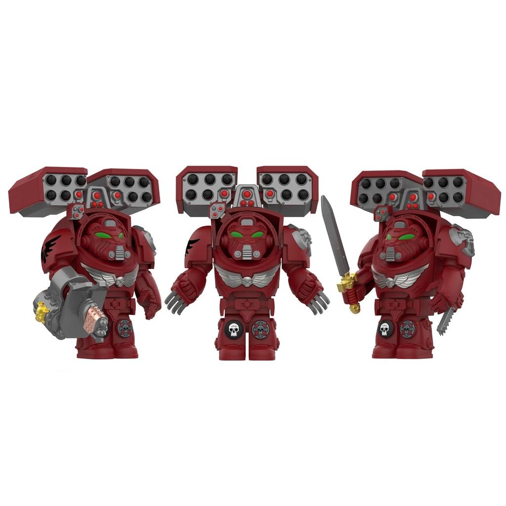 Warhammer Minifigur Rüstungs- und Waffen-Zusammenbau Spielzeug