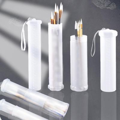 Şeffaf Teleskopik Kalemlik - Taşınabilir Kalem ve Sanat Malzemeleri Düzenleyici