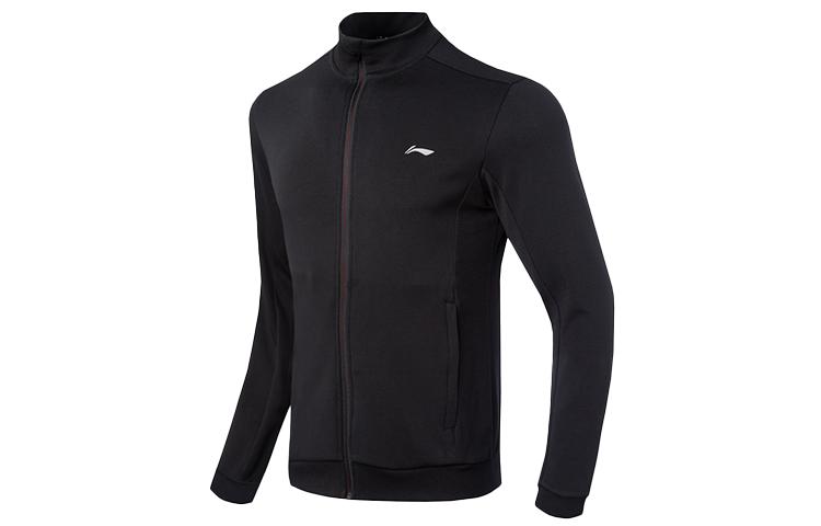 Li Ning Jackets Men s Black Stand Collar Moderate Other AWDQ471-1 M