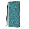 Applicable To iPhone17 Leather Case, Samsung S26 Cherry Blossom Embossed Card Wallet Protective Case Redmi 15C Matte