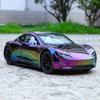 1/24 Tesla Roadster Alloy Electric Sports Car Model Diecasts Metal New Energy Vehicles Car Model Sound Light Simulation Kids Toys Gift