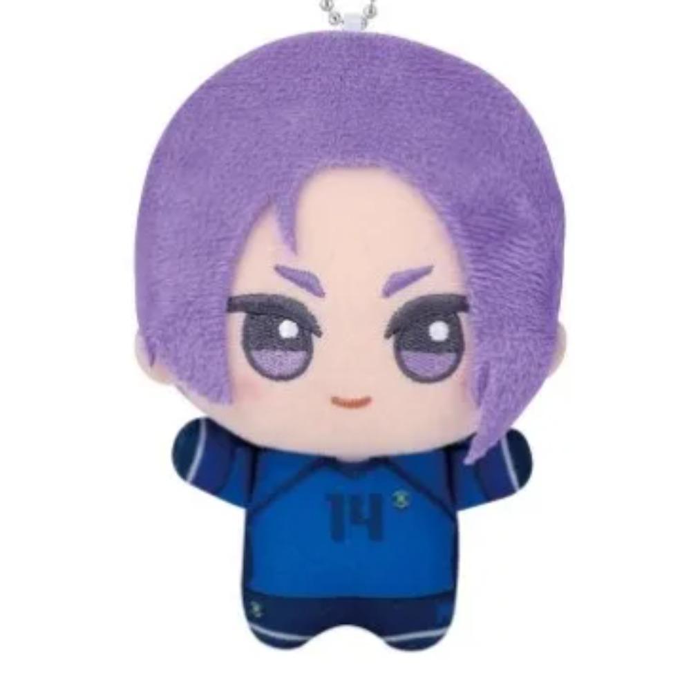 Original Anime Blue Lock Vol.9 Vol.10 Rin Itou Bachira Meguru Cosplay Plüschtier Flauschiger Maumet Anhänger Geschenke Spielzeug