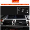 Car Styling Wind Volume Air Conditioning Switch Fan Buttons Covers Trim Stickers For BMW X5 X6 E70 E71 E72 Interior