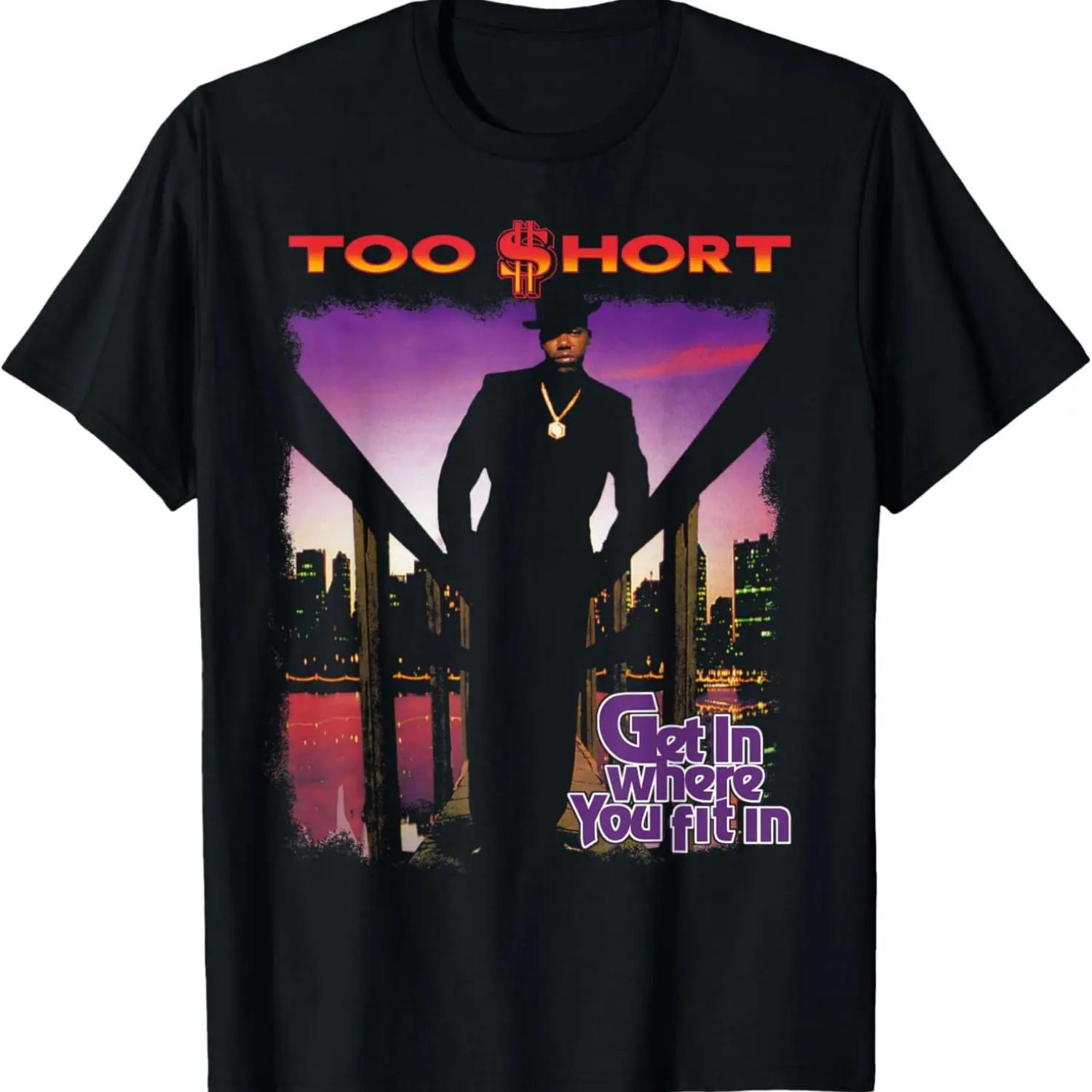 Too Short - Get In Where You Fit In Album T-Shirt XXXXXL чёрный