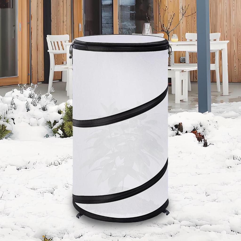 Frost Blankets For Outdoor Plants PopUp Winter Frost Plant Cover Round Garden Plant Frost Protection Tent For Greenhouse