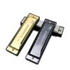 1pc Mini Harmonica Key of C 10 Hole Diatonic Harmonica with Case Party Favors Festival Noise Generator Gathering Gifts TMZ