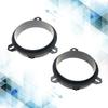 2Pcs Car Speaker Spacer Adapter 6.5 Inch Plastic Refitting Audios Anti-Slip Washer Mat Horn Gasket Spacers