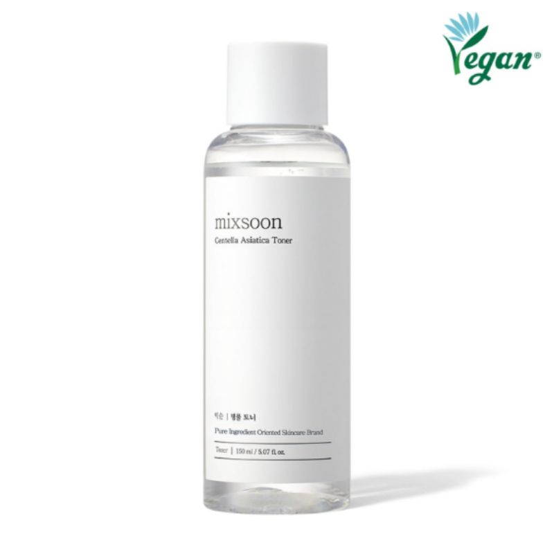mixsoon Centella Toner 150ml – Korean Soothing Toner for Sensitive Skin, Hydration & Skin Barrier Care