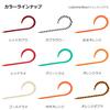Daiwa (DAIWA) Tairaba Tie Kohga Silicone Tie Single Curly Orange Zebra