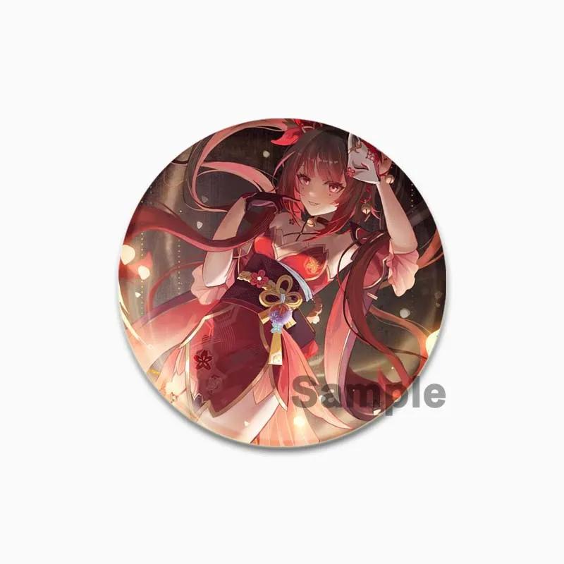 

32/44/58 мм Nanael Tomoe Airi Броши Косплей Эмалевые Булавки Мультфильм Милый Значок для Воротника Рюкзака Одежды Шляпы Аксессуары Ювелирные Изделия 32mm(1.26in)