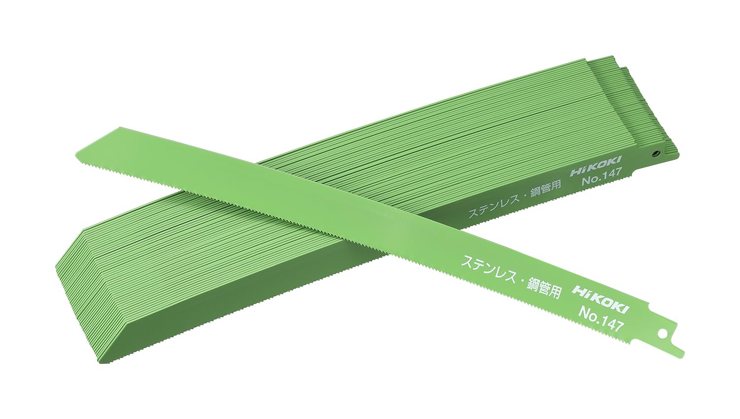 

HiKOKI Curved Saber Saw Reciprocating Saw Blade Pack of Replacement Blade, No. 147, 250mm, 50, Blades, 0000-4417