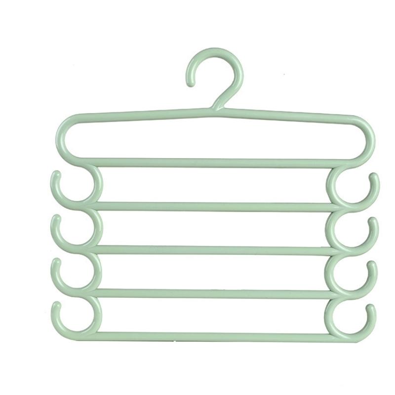 1PC Multi-Layer Storage Magic Pants Rack Home Dormitory Pants Hanging Storage Arrangement Hanging Pants Scarf
