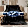 Tampa Bay Lightning Soft and Comfortable Flannel Suitable for Sofas Living Rooms Outdoor Camping Travel and Also Makes a Great Anniversary Gif
