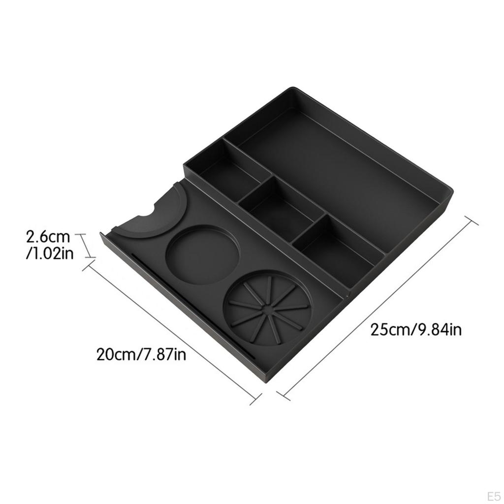 Espresso Tamping Mat Coffee Tool Organizer Multifunctional for Counter Protection Accessory