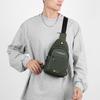 Men's Chest Bag Large Capacity Commuter Shoulder Bag Water-repellent Business Travel Crossbody Bag