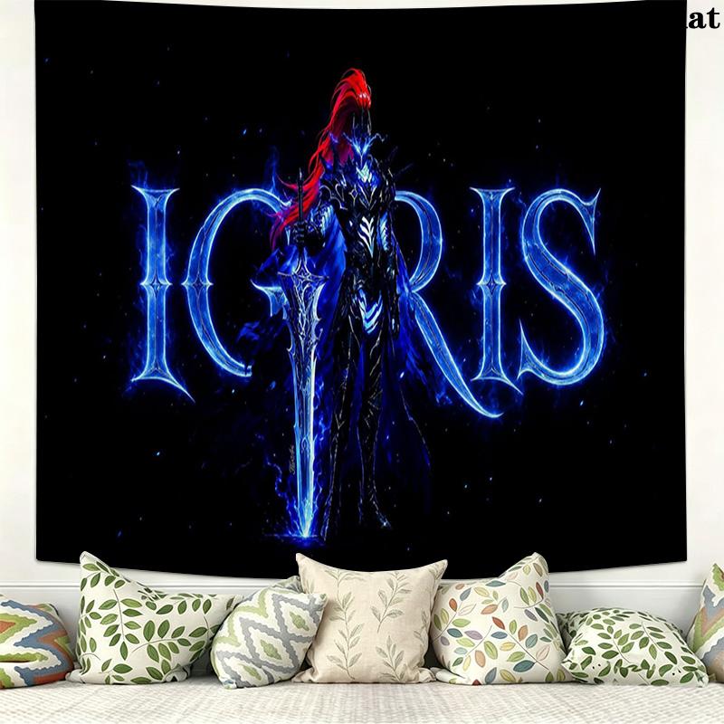 Igris Wall Tapestry Aesthetic Wall Hanging Printed Fabric Blanket Decorative Tapestries for Bedroom Living Room Home Decor