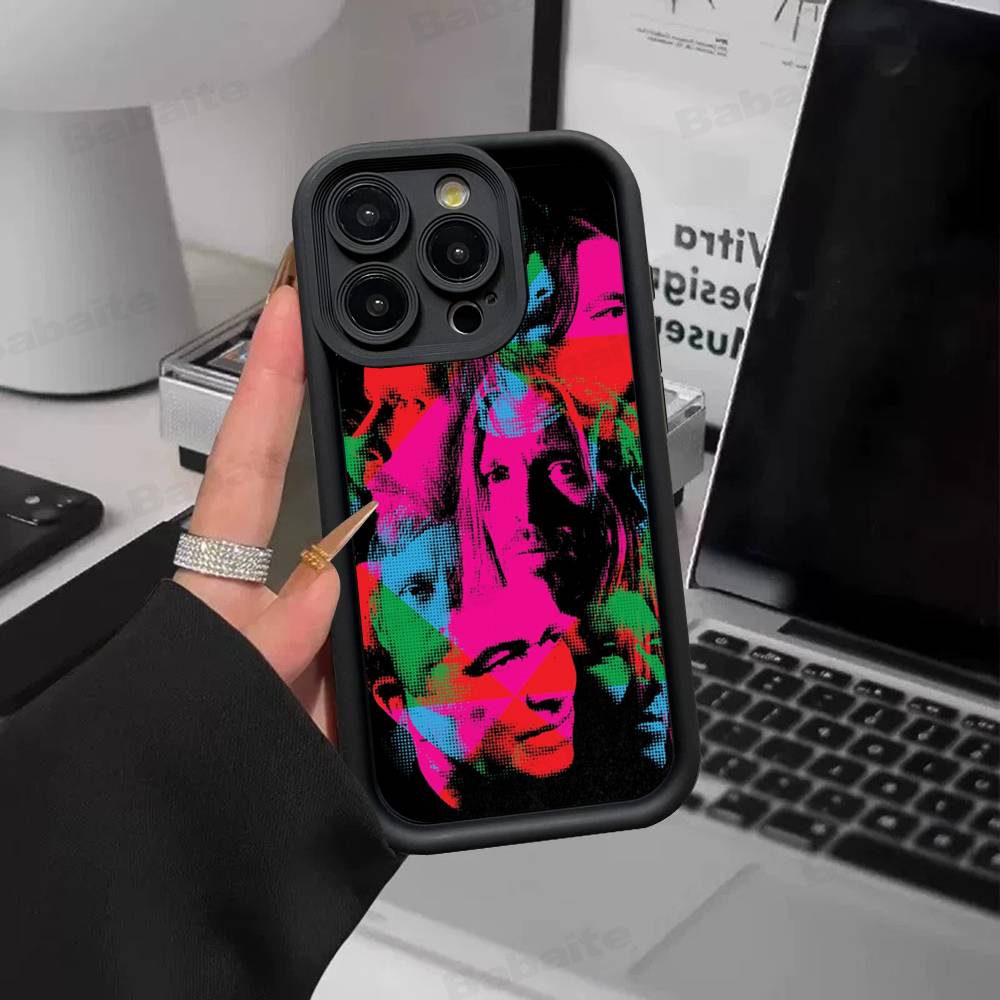 Band F-Foo F-Fighters Classic Rock Phone Case For IPhone 17 16 15 14 13 12 11 Pro Max Plus Silicone Shockproof Case