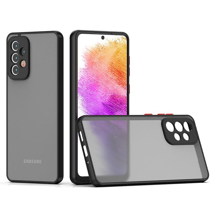 Custodia ARMOR Antiurto Opaca Per Samsung Galaxy A13 A23 A33 A53 A73 A12 A22 A32 A42 A52 A72 5G Cover Bumper Trasparenti