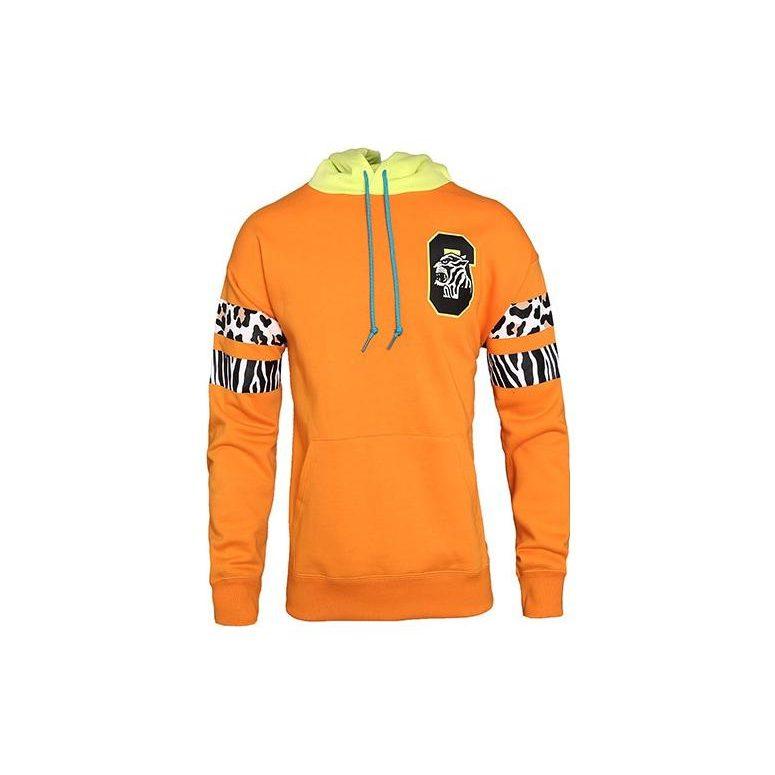 Converse Sweatshirts Men's Orange Hooded Moderate Regular 10017494-A01
