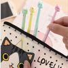 5 PEZZI Simpatico Animaletto Multicolor Adorabile Gatto Penna a Sfera Cancelleria Bambini Studenti 5pz