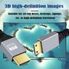 xiwai 4K 60Hz High Speed HDMI Male to Micro HDMI Male Cable with Sleeved Straight Connector for Laptop Monitor HDTV 30cm 2.0 Type-D Computer,