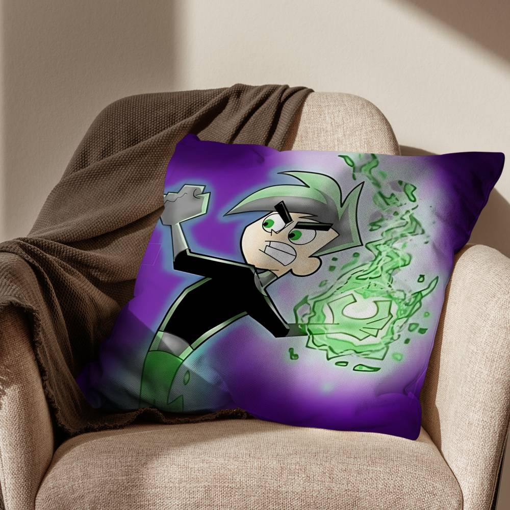 Housse de coussin Super Incroyable Danny Phantom pour canapé de salon housse de coussin de chambre à coucher housse de coussin de lit décoration de maison
