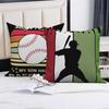 Pillowcase Home Sofa Car Decoration  Baseball Sports Cushion Cover