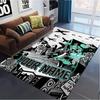 Name Custom Anime Miku Carpet Rug for Living Room Bedroom Home Sofa Decoration,Kids Play Non-slip Floor Mat