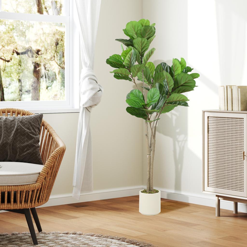 150cm Artificial Ficus Tree - Green