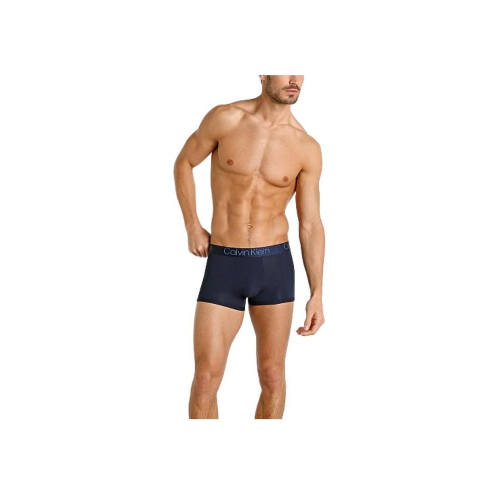Calvin Klein SS23 Logo Boxer Briefs Men Underwear Blue NB1796-403
