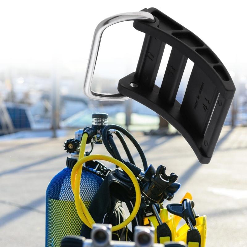 Scubas Diving Lock Buckle Techs Diving Stainless Steel Tanks  Buckle Scubas Diving Tanks Cylinder  Buckle Enduring