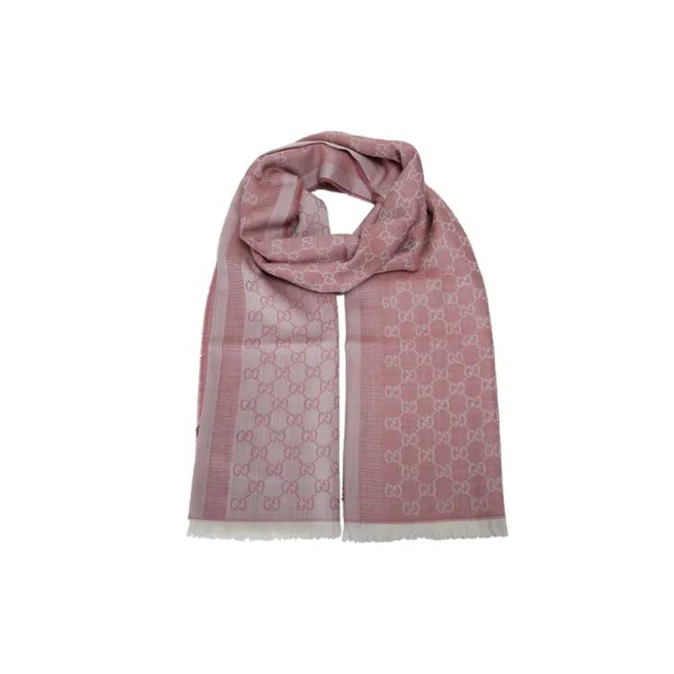 GUCCI Gg Logo Scarf (Unisex) Knit Scarves 282390 3G704 6978