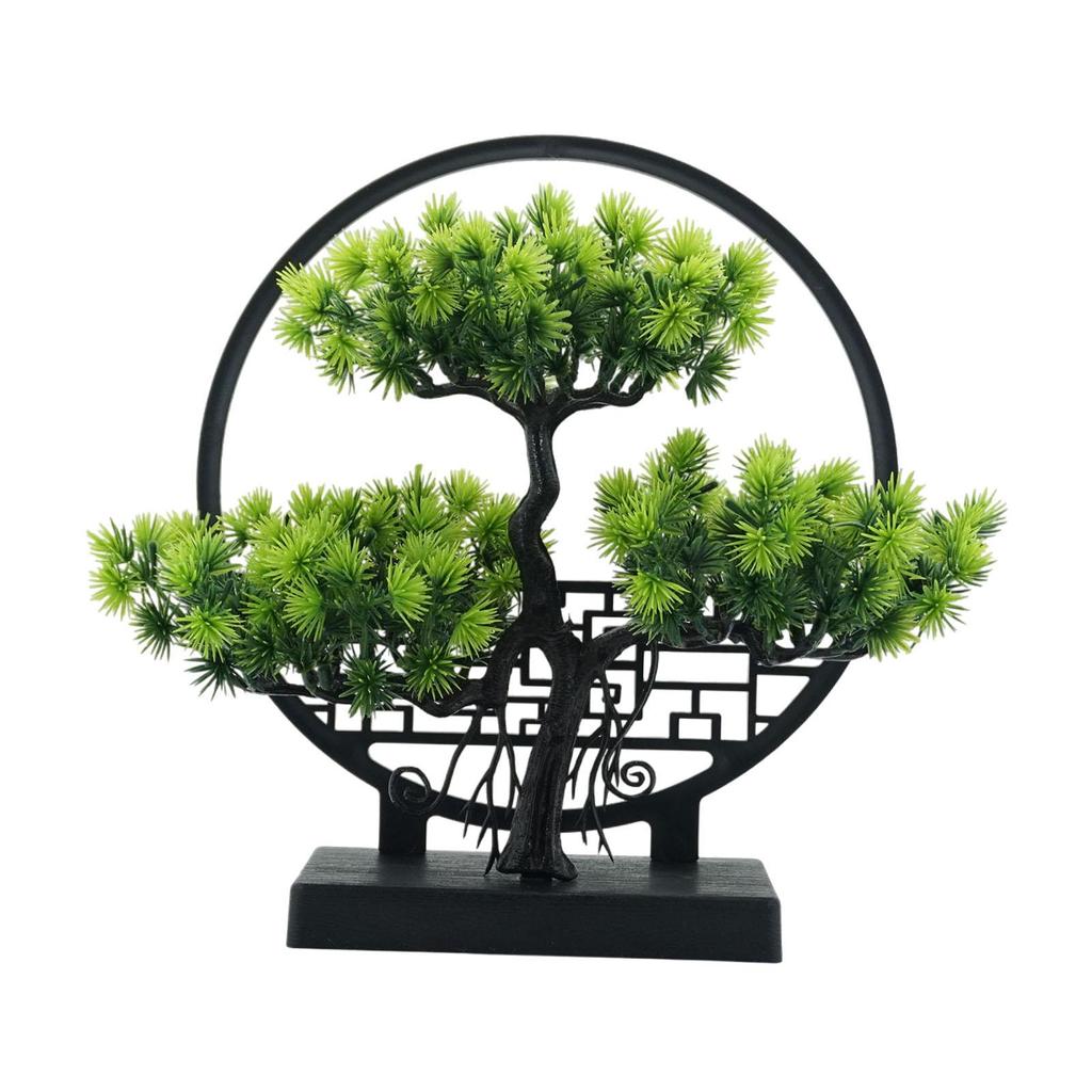 Artificial Bonsai Plant, Decoration Made of PP, No Light Required, Suitable for Office,