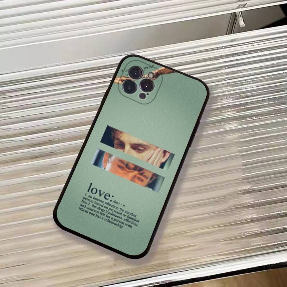 C-Call Me by Your N-Name Phone Case For iPhone 17, 16,15,14,13,12,11 Plus,Pro Max, Others Soft Black Cover