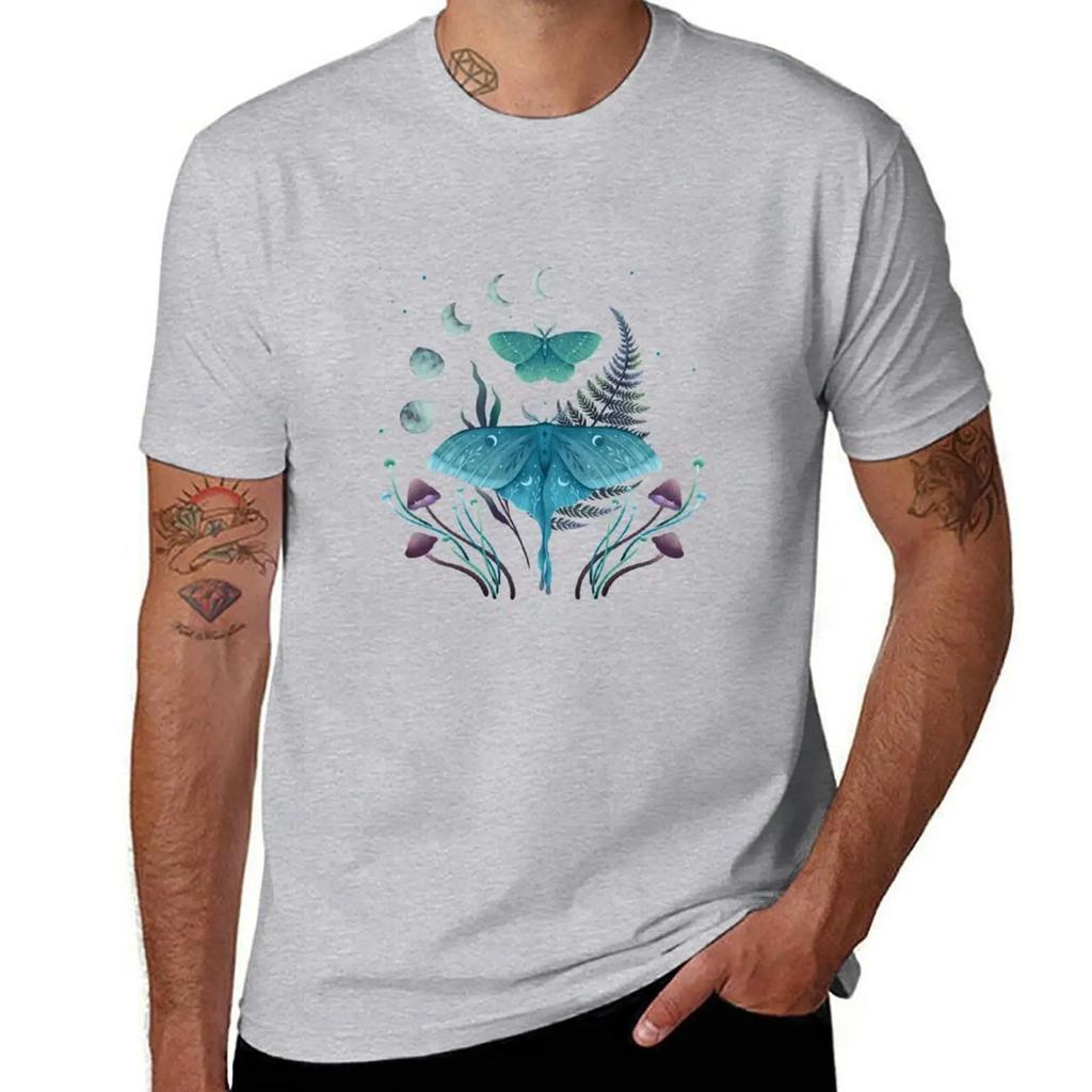 Luna and Emerald TShirt Anime Stuff Custom T Shirt Quick Drying Shirts Graphic Luxury Clothes Men