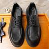 2025 direct supply business dress platform leather shoes leather breathable wedding groom shoes handmade casual men's shoes trend