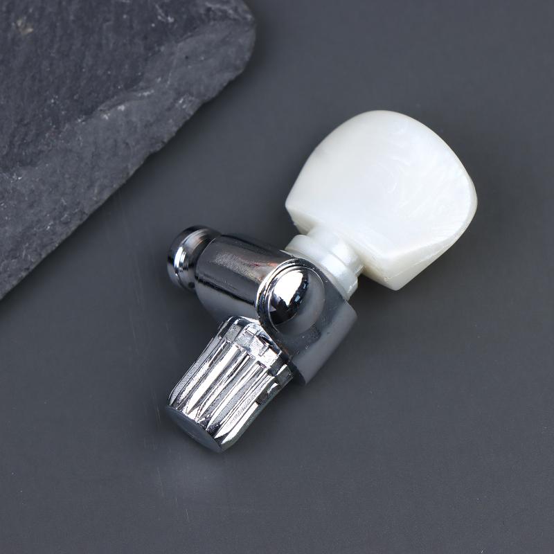 

5th String Geared Banjo Tuner Zinc Alloy Lightweight Silver Peg Machine Head For Banjo Machine Head Tuning Button Peg 1
