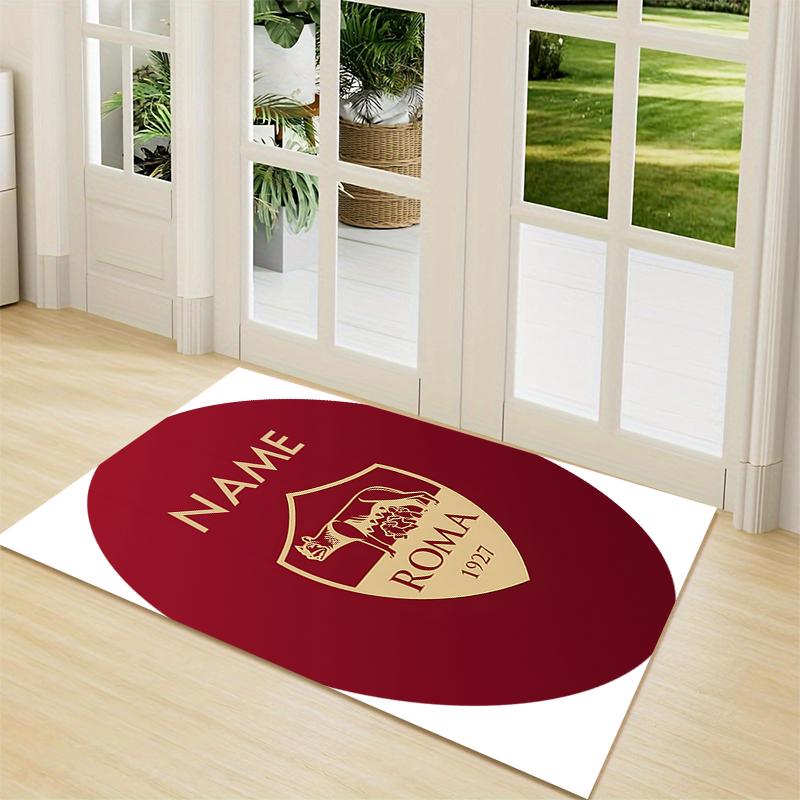 Custom Name "Vasco Shield Emblem" Carpet Rug Customizable Soft Washable Anti-Slip Home Living Room Sofa Mats Personalized Rug. 0909266