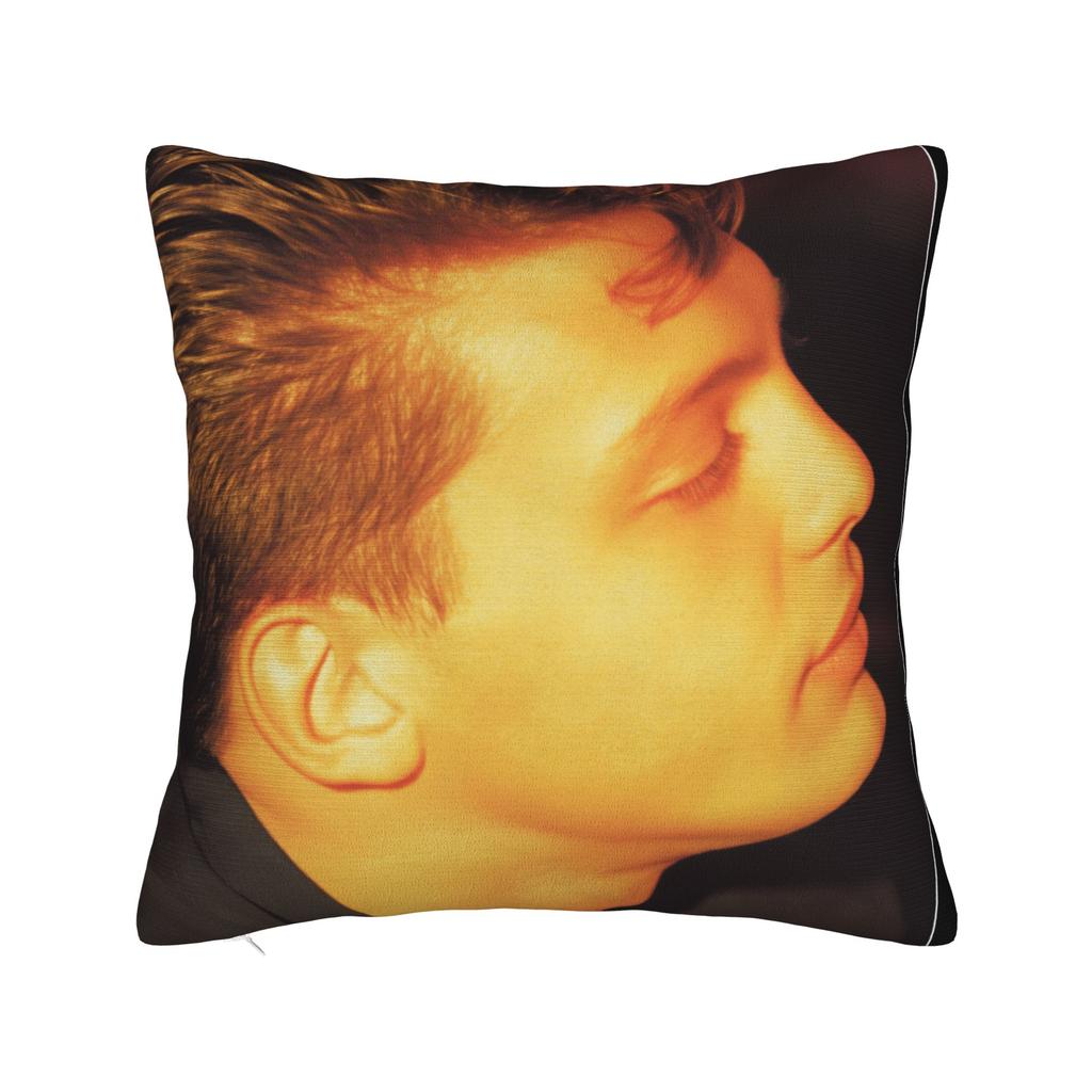 Singer L-Luis M-Miguel Pillow Cover  Retro Trendy Pillow Case For Sofa Couch Bed Living Room Soft Pillowcases Birthday Present