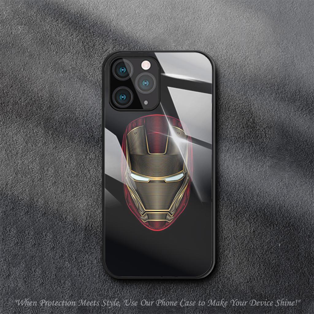 Irons Hero Robot Man Case For iPhone Samsung Galaxy Redmi Note S 17 16 15 14 13 20 24 25 54 Pro Max Ultra Fe Tempered Glass Cover