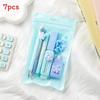 Floral Stationery Set For Students With Cute Design And Practical Supplies Gift For Kids And Teens