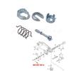 Car Iron Door Lock Cylinder Repair Kit for VW CADDY POLO SEAT IBIZA CORDOBA INCA Front Left or Right 6K4837223A