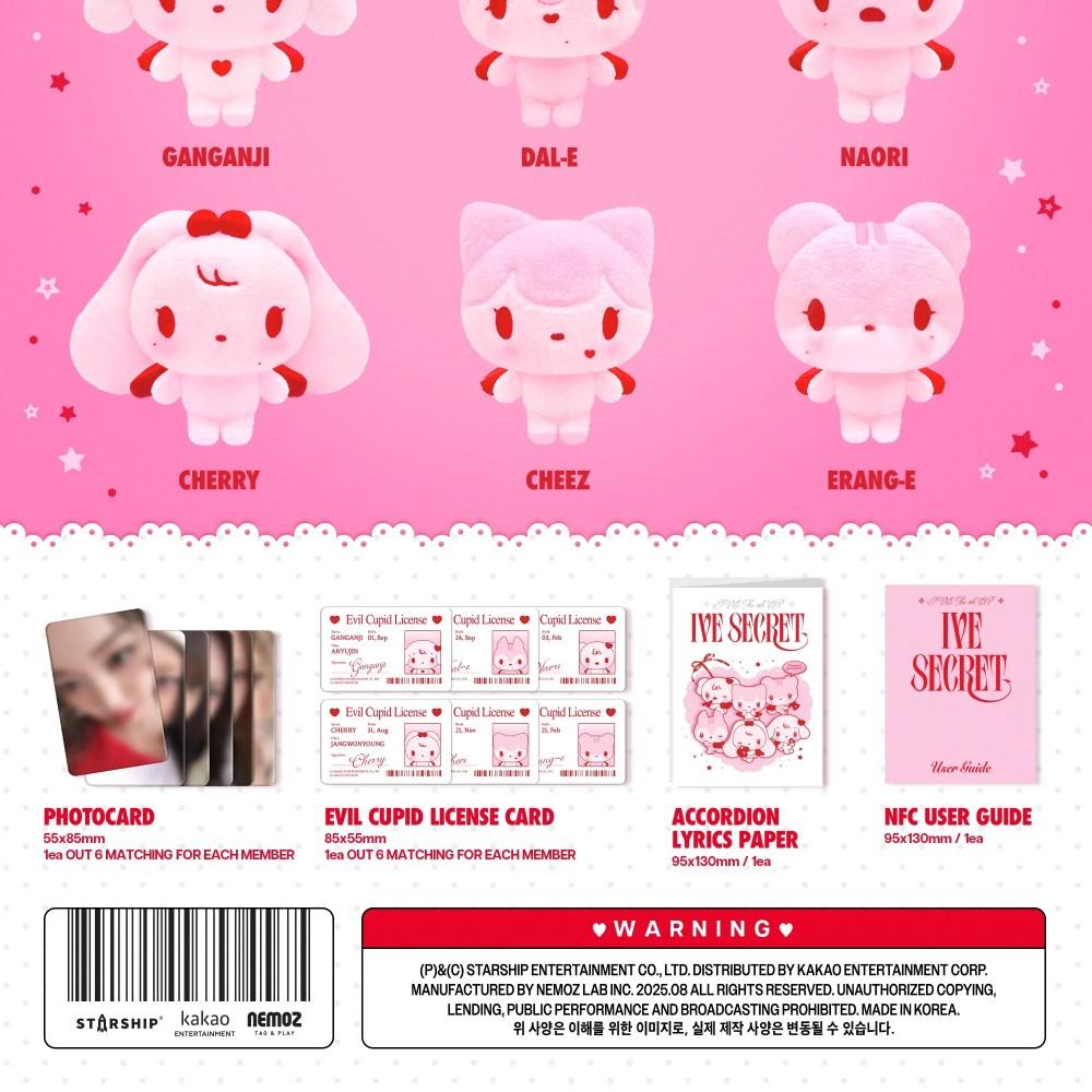 IVE [IVE SECRET] 4th EP Album EVIL CUPID (Platform) Version
