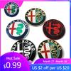 For Alfa Romeo 2026 Hot Sticker 74MM Car Front Rear Emblem Trunk Badge Sticker Replace Accessories for Alfa Romeo Logo Giulia 15