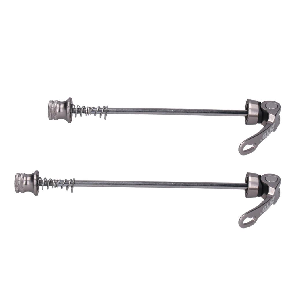 ZTTO 2pcs Road Mountain Bicycle Quick Release Skewers Bike Front Rear Skewer AccessoryTitanium