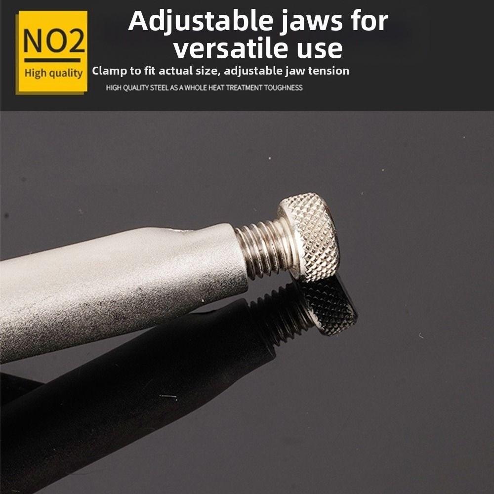 U-Shaped Jaw Welding Clamp Pliers High Hardness Adjustable Flat Nose Pliers Fixed Clamp Heavy-duty Welding Locking Clamps