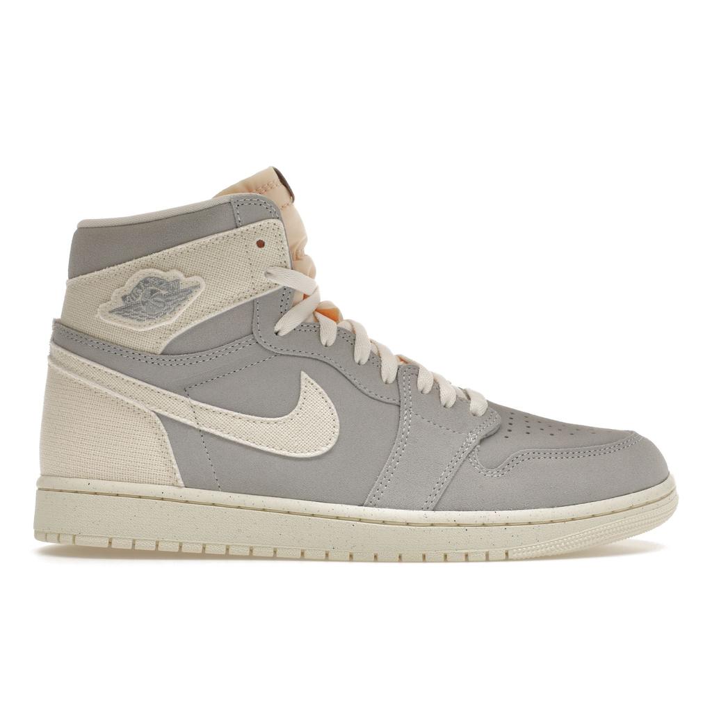 Air Jordan 1 Retro High OG Craft Ivory Unisex Sneakers Green Sea-Glass Pale-Ivory FD8636-011