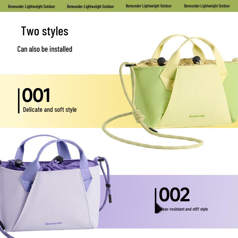 Beneunder Lightweight Expandable Crossbody Bag