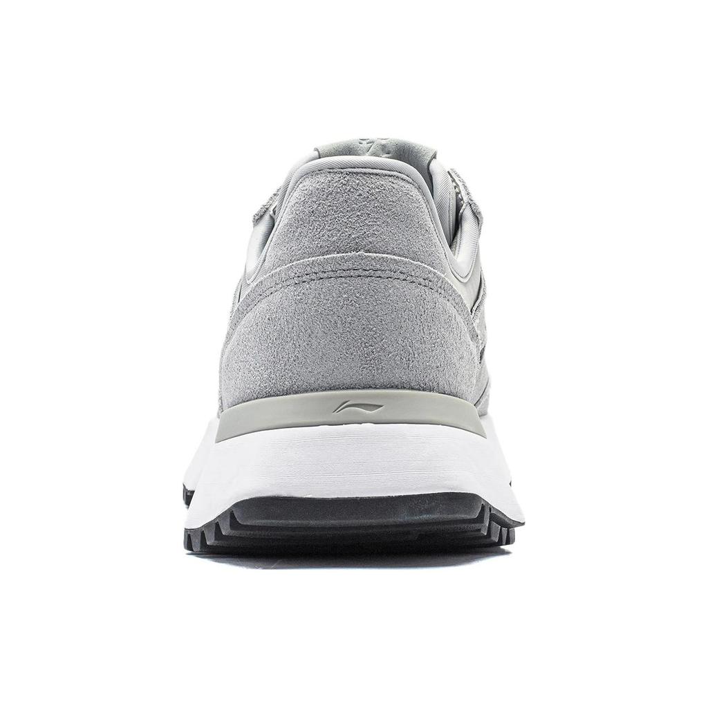 New LiNing Lightweight And Wear resistant Low top Running Shoes Men's Gray AZGT033-3